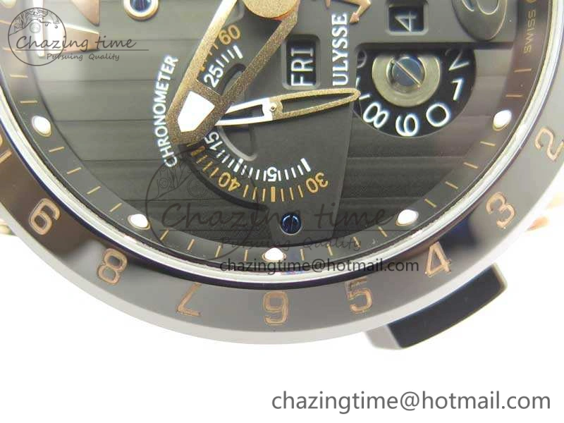 Executive Toro RG TWA 1:1 Best Edition Black Dial On Rubber Strap Asian UN- EasyCare 9812
