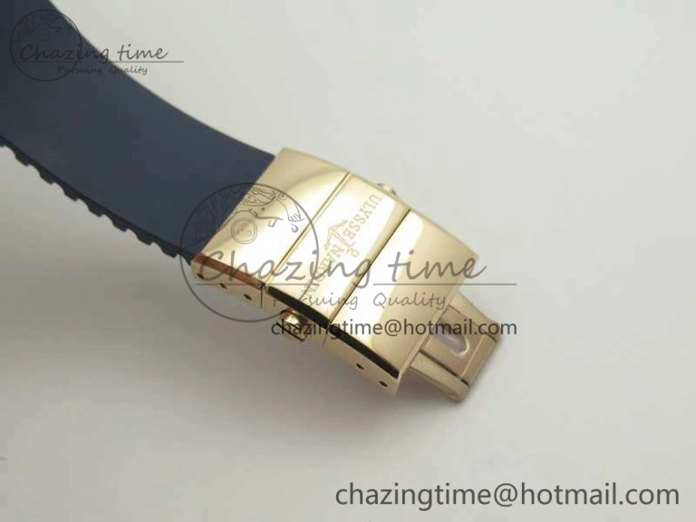 Cozy Executive Toro RG TWA 1:1 Best Edition Blue Dial On Rubber Strap Asian UN- 9809