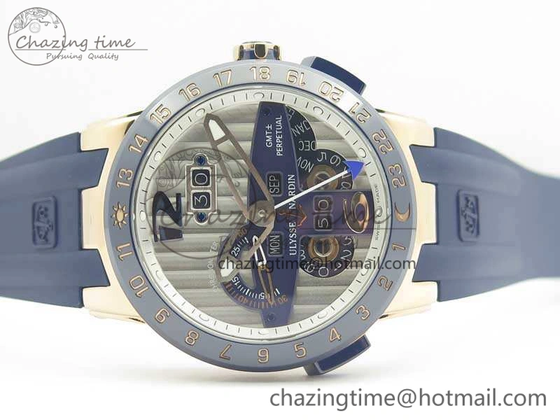 Executive Toro RG TWA 1:1 Best Edition White Dial On Rubber Strap Asian UN- Chic 9813