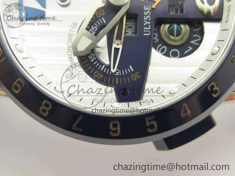 Executive Toro RG TWA 1:1 Best Edition White Dial On Rubber Strap Asian UN- Chic 9813