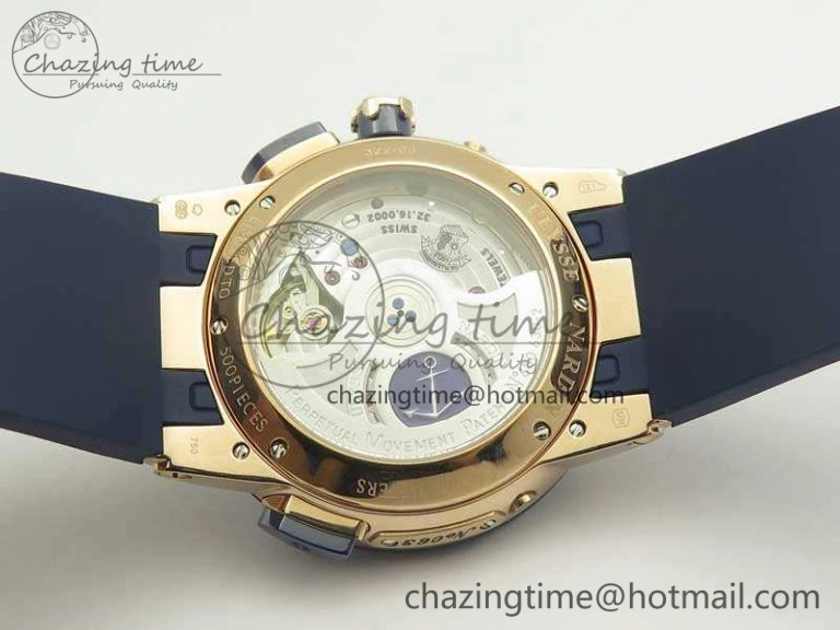 Executive Toro RG TWA 1:1 Best Edition White Dial On Rubber Strap Asian UN- Chic 9813