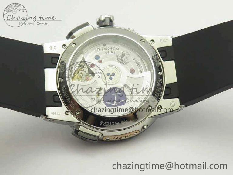 TimelessDesign Executive Toro SS TWA 1:1 Best Edition Black Dial On Rubber Strap Asian UN- 9815