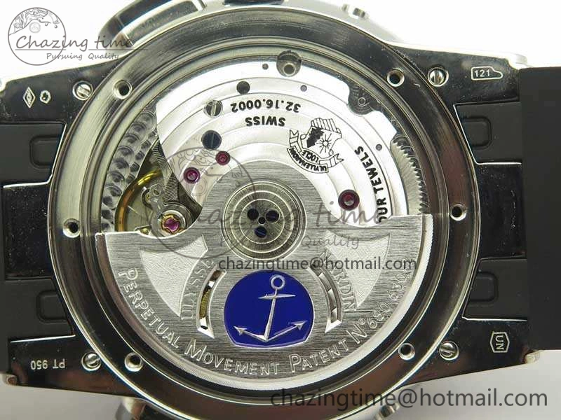 TimelessDesign Executive Toro SS TWA 1:1 Best Edition Black Dial On Rubber Strap Asian UN- 9815