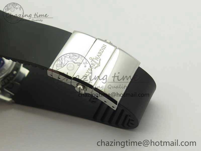 TimelessDesign Executive Toro SS TWA 1:1 Best Edition Black Dial On Rubber Strap Asian UN- 9815