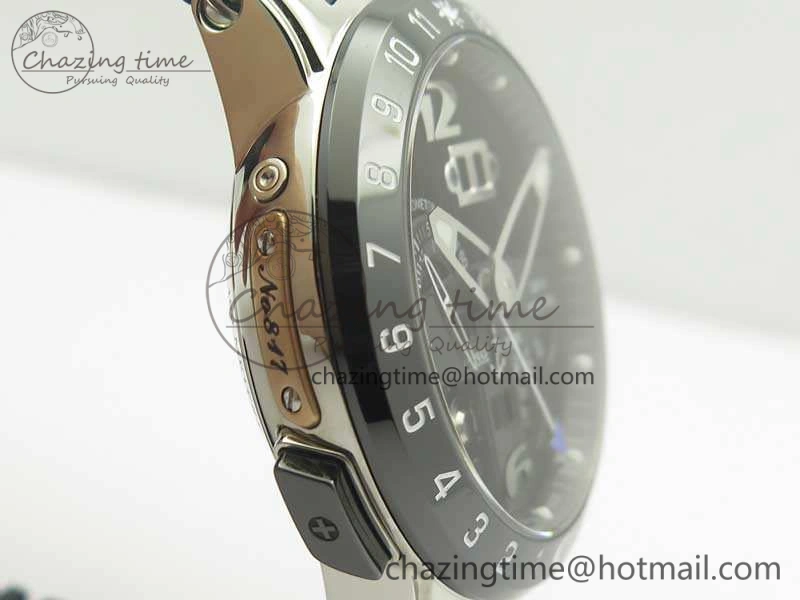 TimelessDesign Executive Toro SS TWA 1:1 Best Edition Black Dial On Rubber Strap Asian UN- 9815