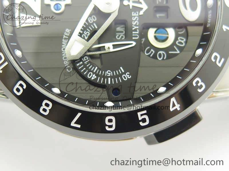 TimelessDesign Executive Toro SS TWA 1:1 Best Edition Black Dial On Rubber Strap Asian UN- 9815