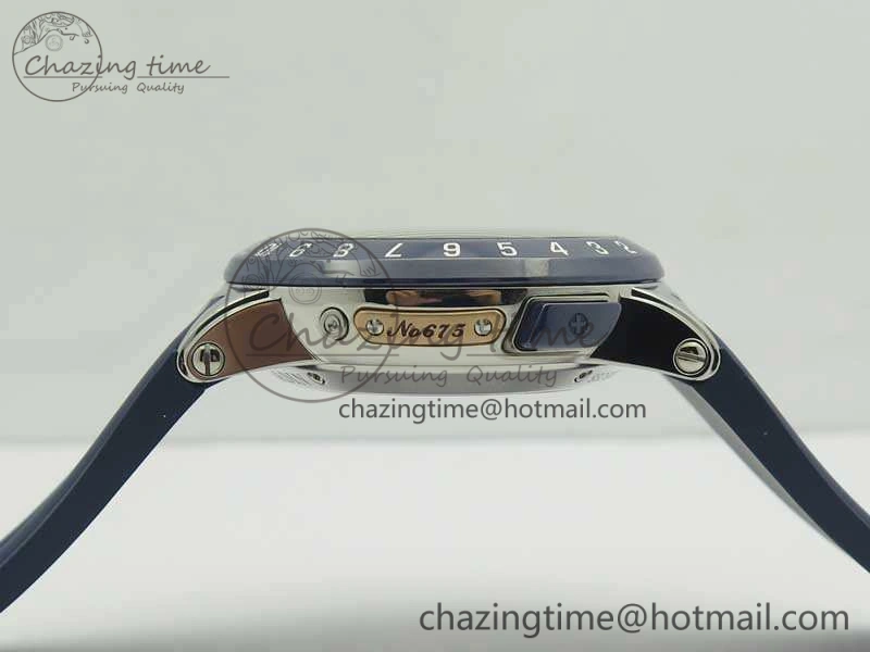 Resilient Executive Toro SS TWA 1:1 Best Edition Blue Dial On Rubber Strap Asian UN- 9814