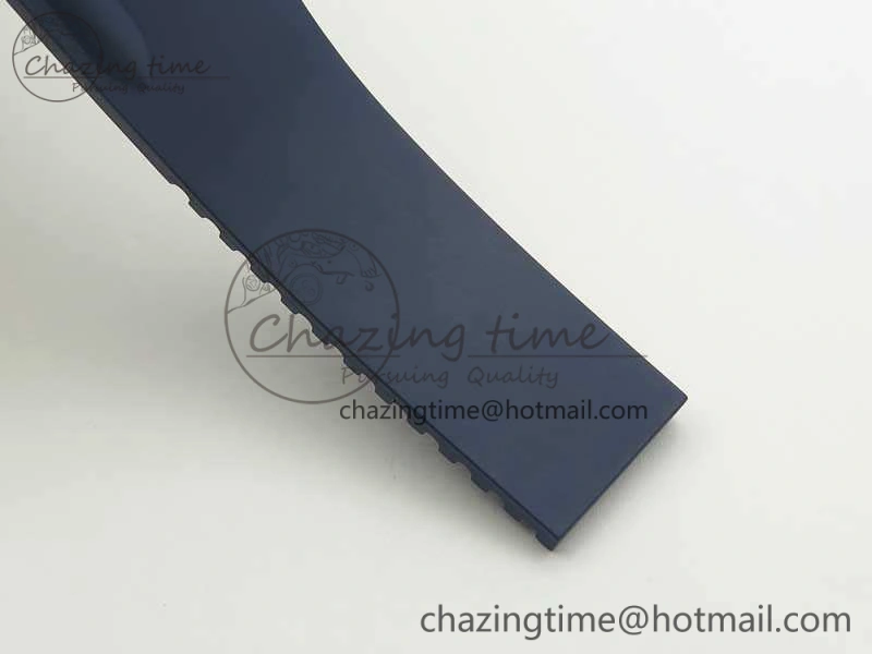 Resilient Executive Toro SS TWA 1:1 Best Edition Blue Dial On Rubber Strap Asian UN- 9814