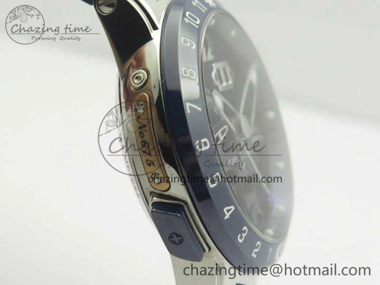 Resilient Executive Toro SS TWA 1:1 Best Edition Blue Dial On Rubber Strap Asian UN- 9814