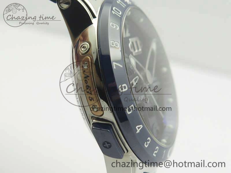 Resilient Executive Toro SS TWA 1:1 Best Edition Blue Dial On Rubber Strap Asian UN- 9814