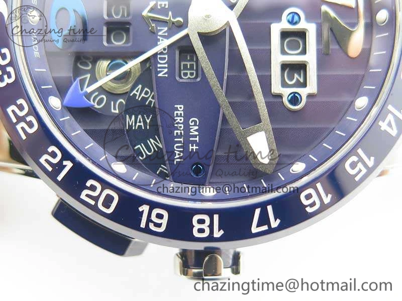 Resilient Executive Toro SS TWA 1:1 Best Edition Blue Dial On Rubber Strap Asian UN- 9814