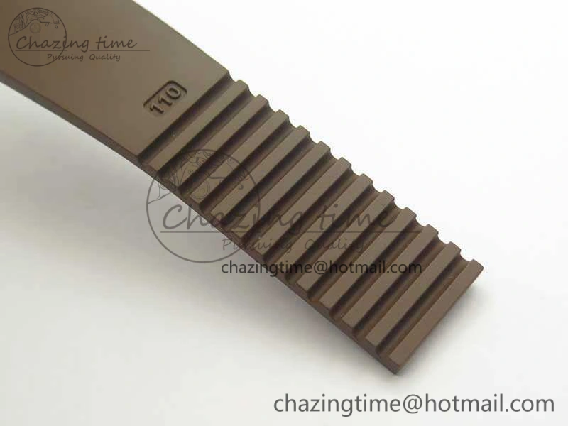 Executive Toro SS TWA 1:1 Best Edition Brown Dial On Rubber Strap Asian UN- SunProtective 9816