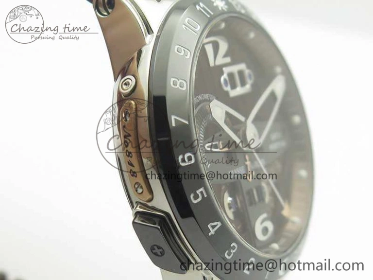Executive Toro SS TWA 1:1 Best Edition Brown Dial On Rubber Strap Asian UN- SunProtective 9816
