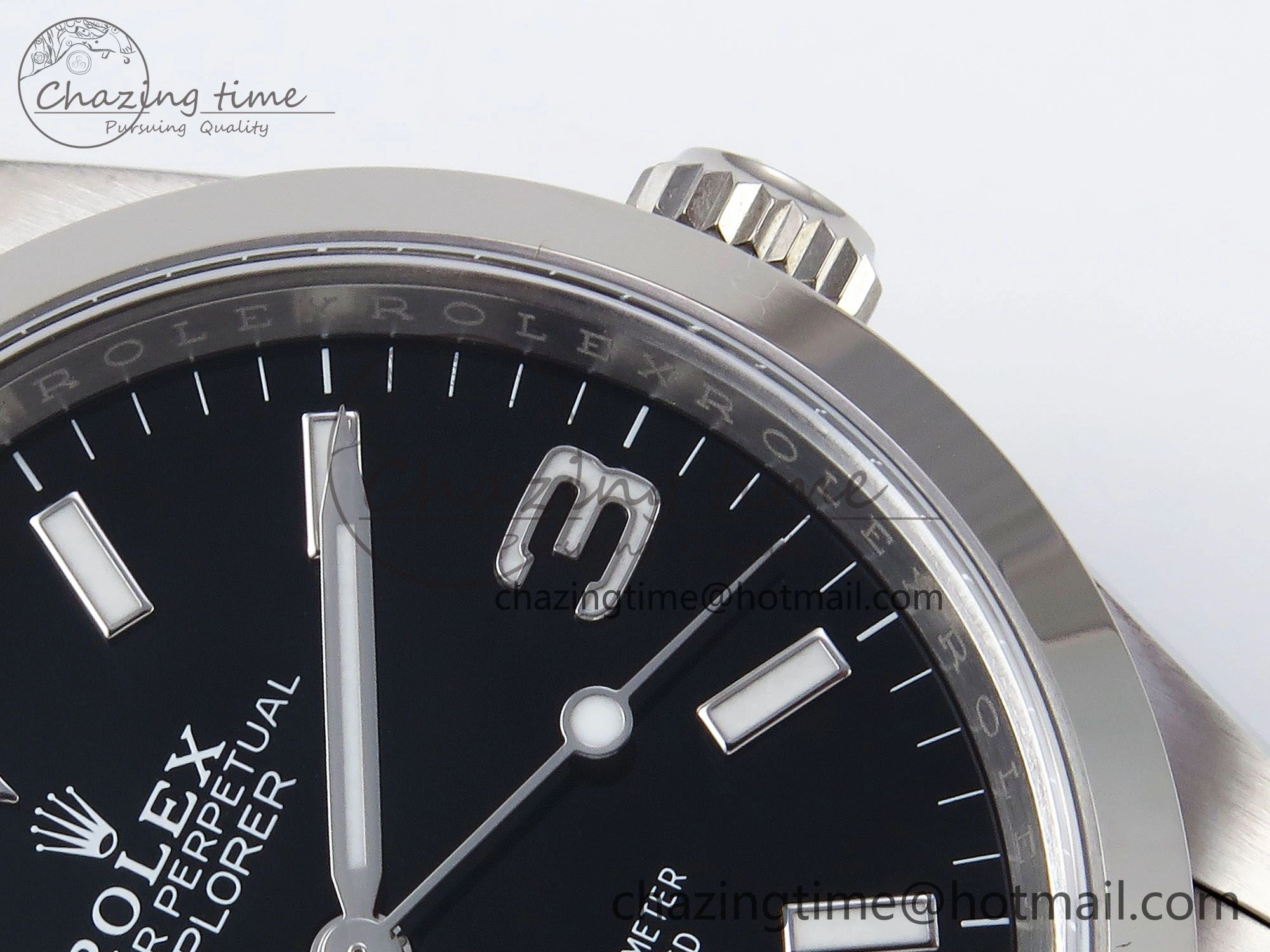 Explorer 124270 36mm 904L Steel Clean 1:1 Best Edition Black Dial on SS Bracelet VR Efficient 1290
