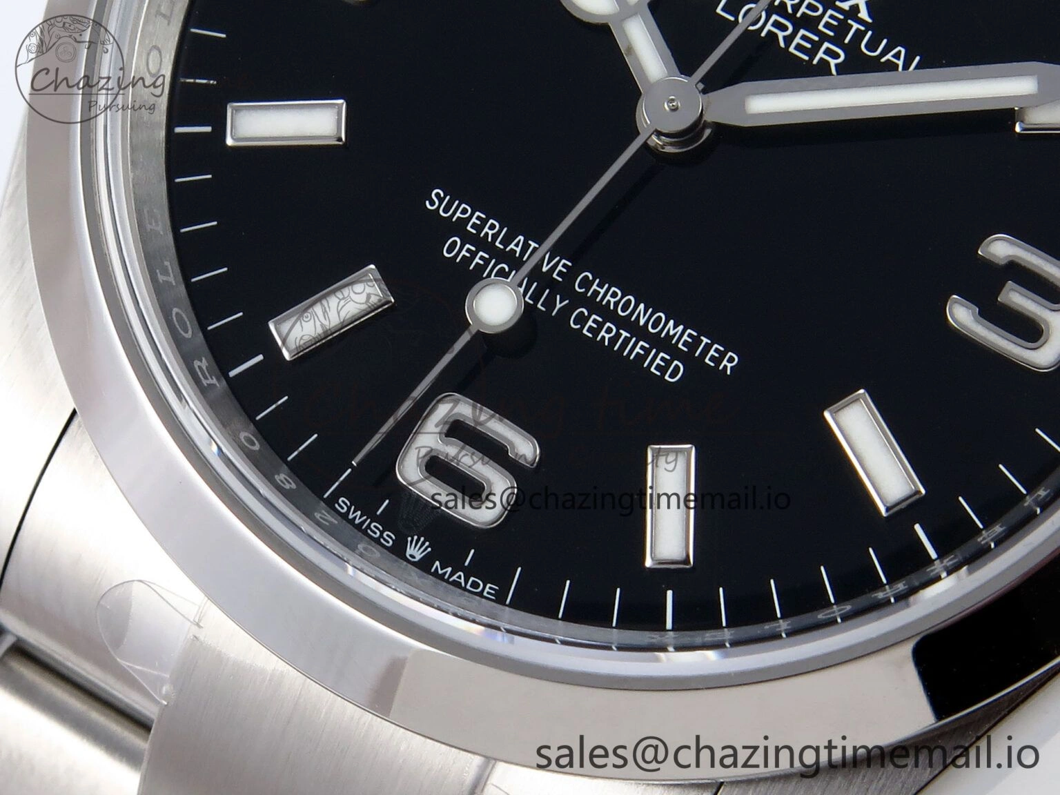 Explorer 124270 36mm 904L Steel VSF 1:1 Best Edition Black Dial on SS Bracelet VS Attractive 890