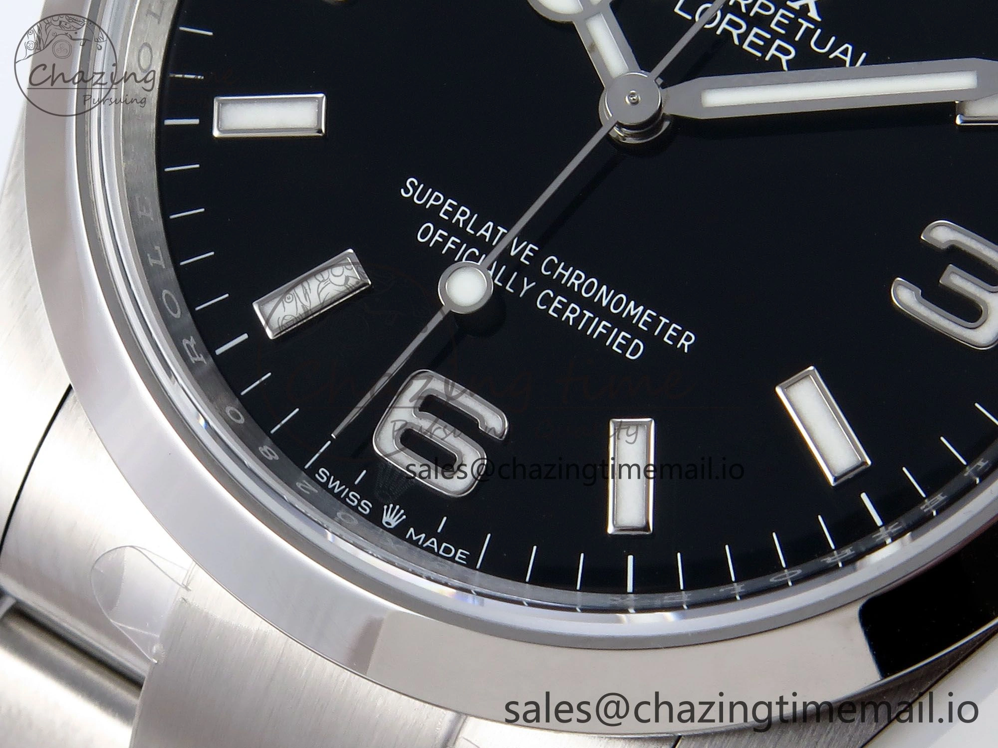 Explorer 124270 36mm 904L Steel VSF 1:1 Best Edition Black Dial on SS Bracelet VS Attractive 890