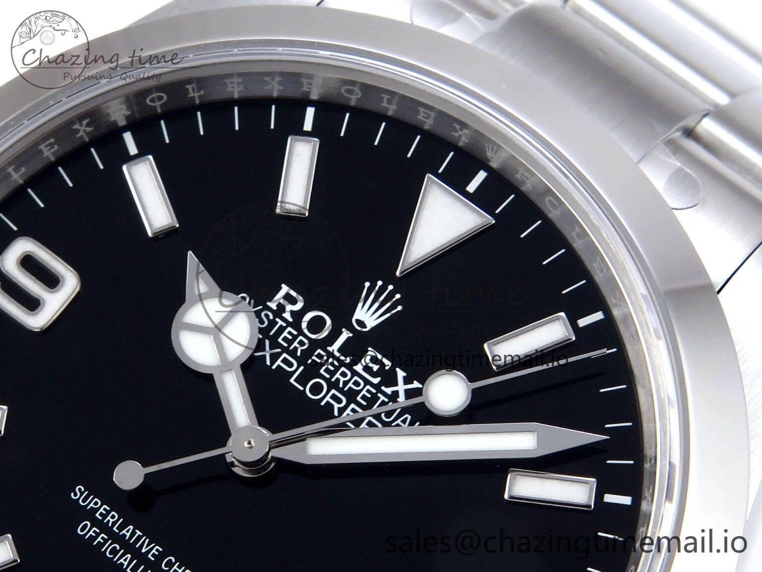 Explorer 124270 40mm 904L Steel VSF 1:1 Best Edition Black Dial on SS Bracelet VS Trendy 887