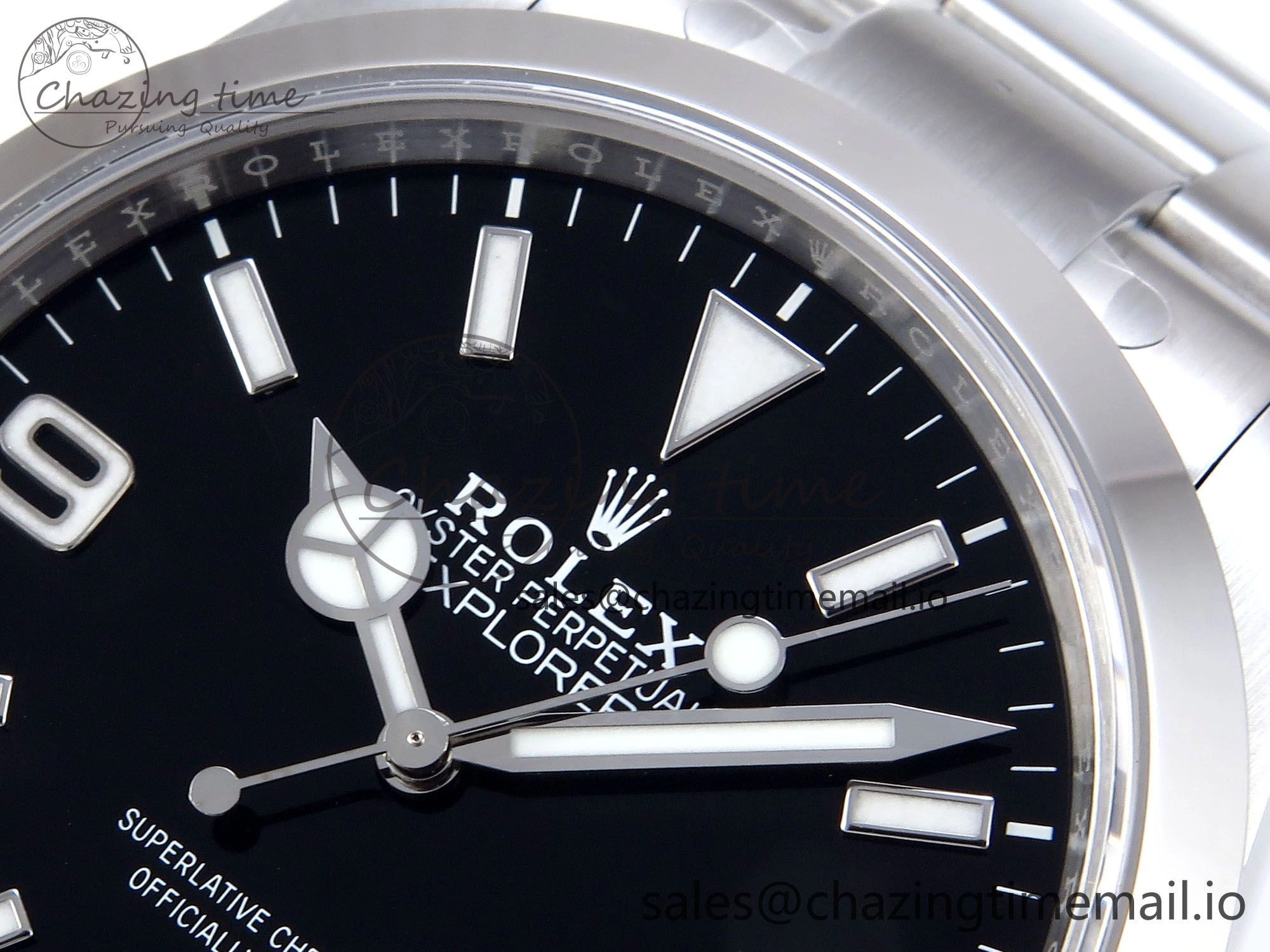Explorer 124270 40mm 904L Steel VSF 1:1 Best Edition Black Dial on SS Bracelet VS Trendy 887