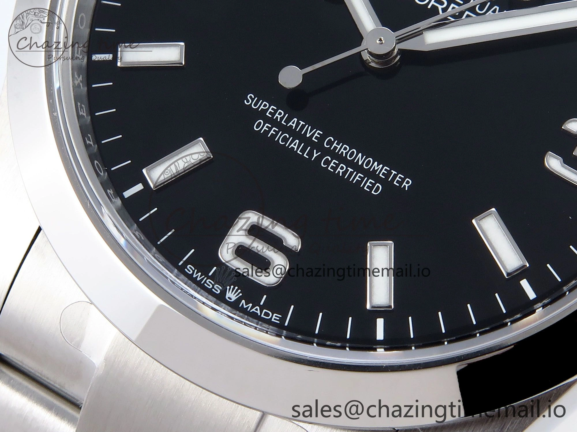 Explorer 124270 40mm 904L Steel VSF 1:1 Best Edition Black Dial on SS Bracelet VS Trendy 887