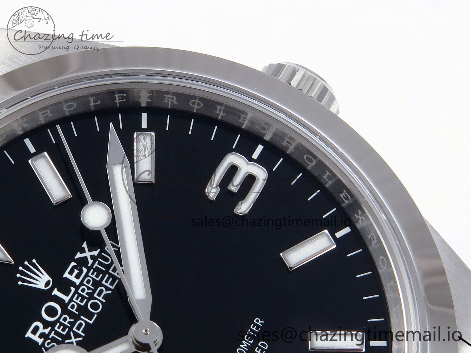 Explorer 124270 40mm 904L Steel VSF 1:1 Best Edition Black Dial on SS Bracelet VS Trendy 887
