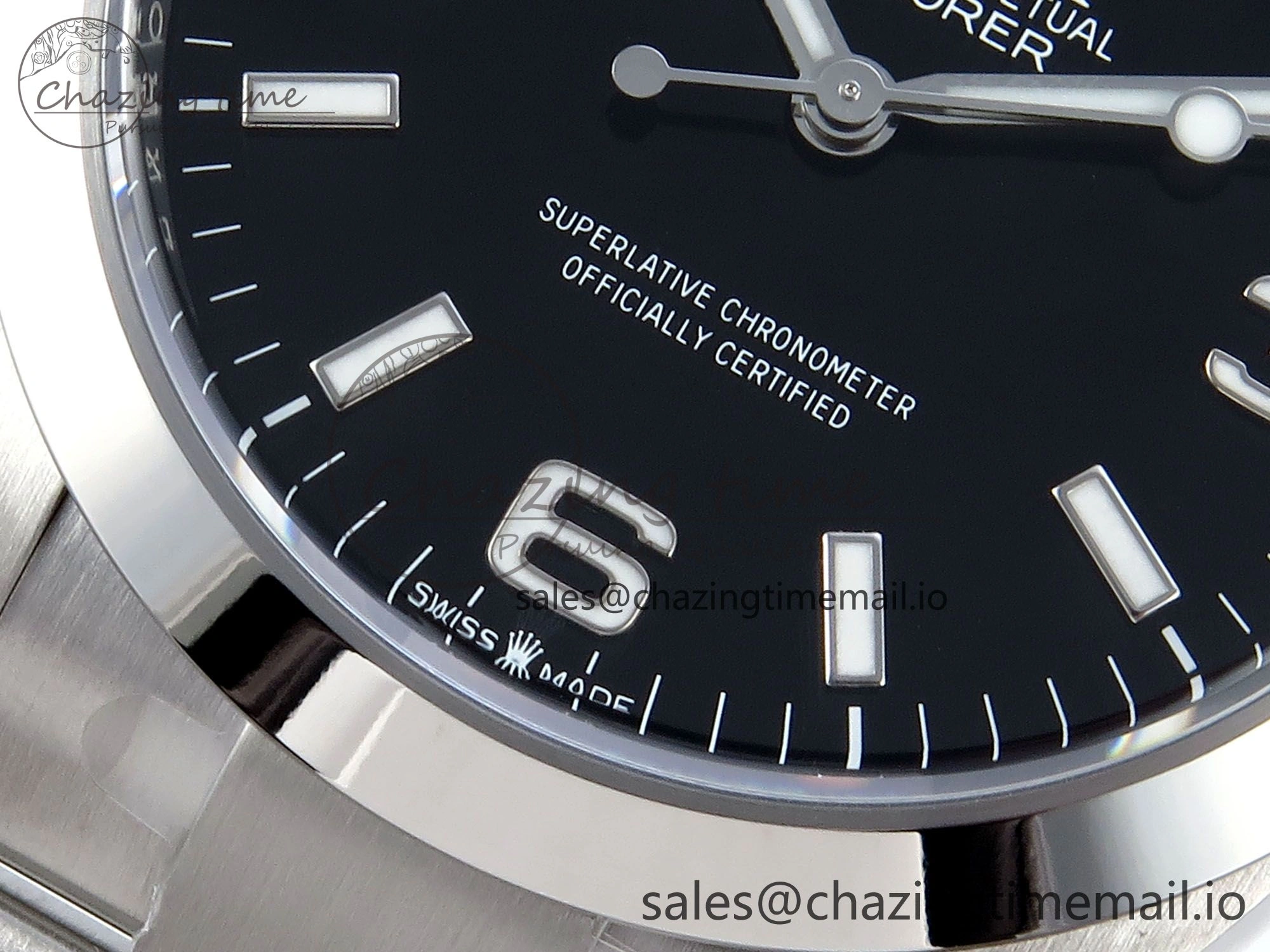 FreshLook Explorer 224270 40mm 904L Steel Clean 1:1 Best Edition 904L SS Bracelet VR 755
