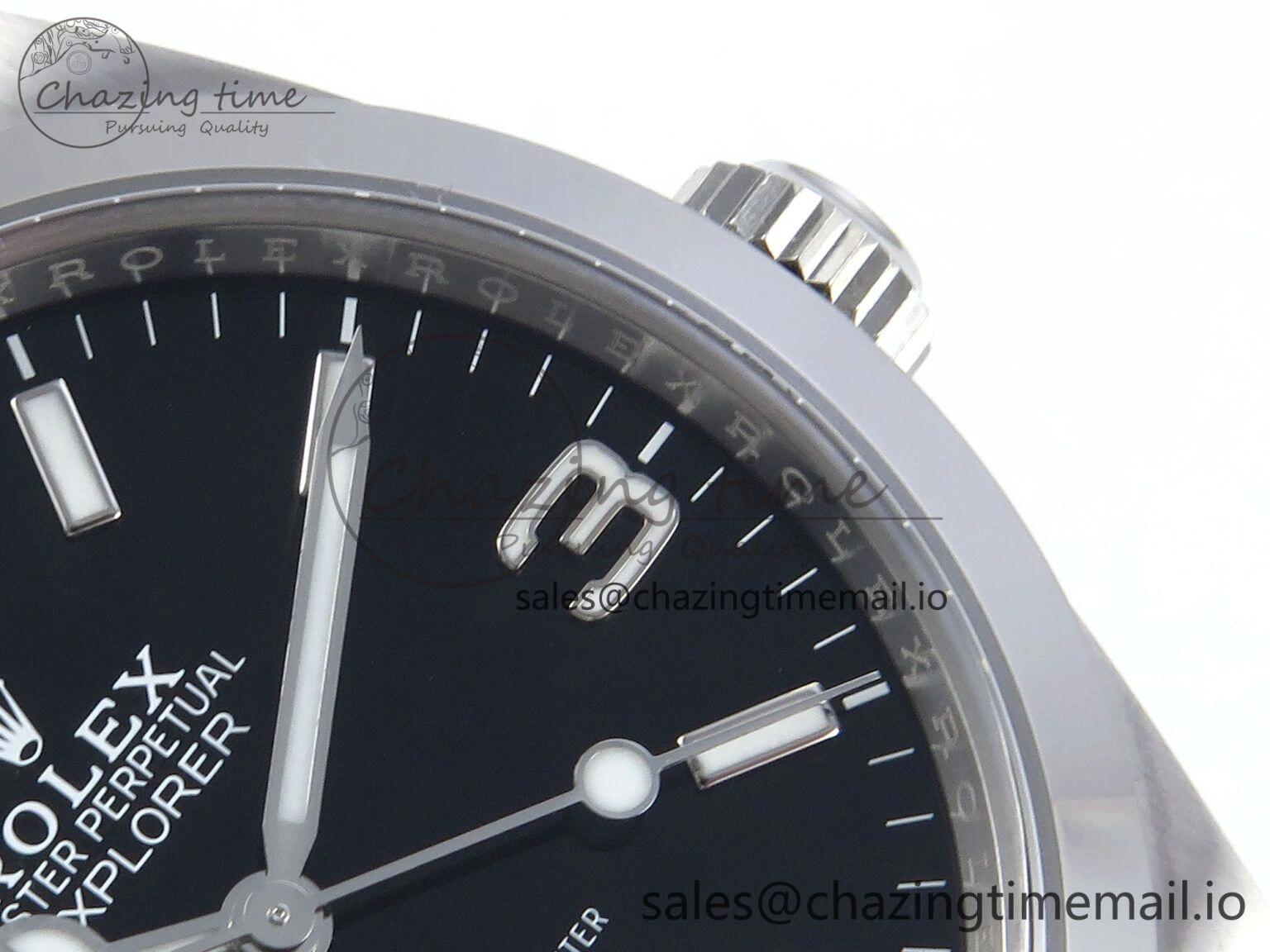FreshLook Explorer 224270 40mm 904L Steel Clean 1:1 Best Edition 904L SS Bracelet VR 755