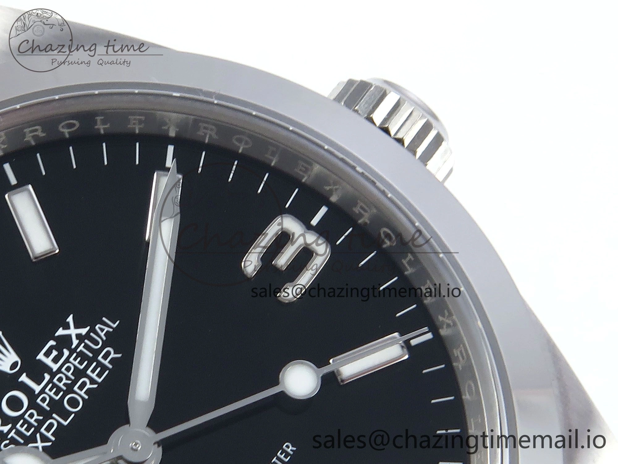 FreshLook Explorer 224270 40mm 904L Steel Clean 1:1 Best Edition 904L SS Bracelet VR 755