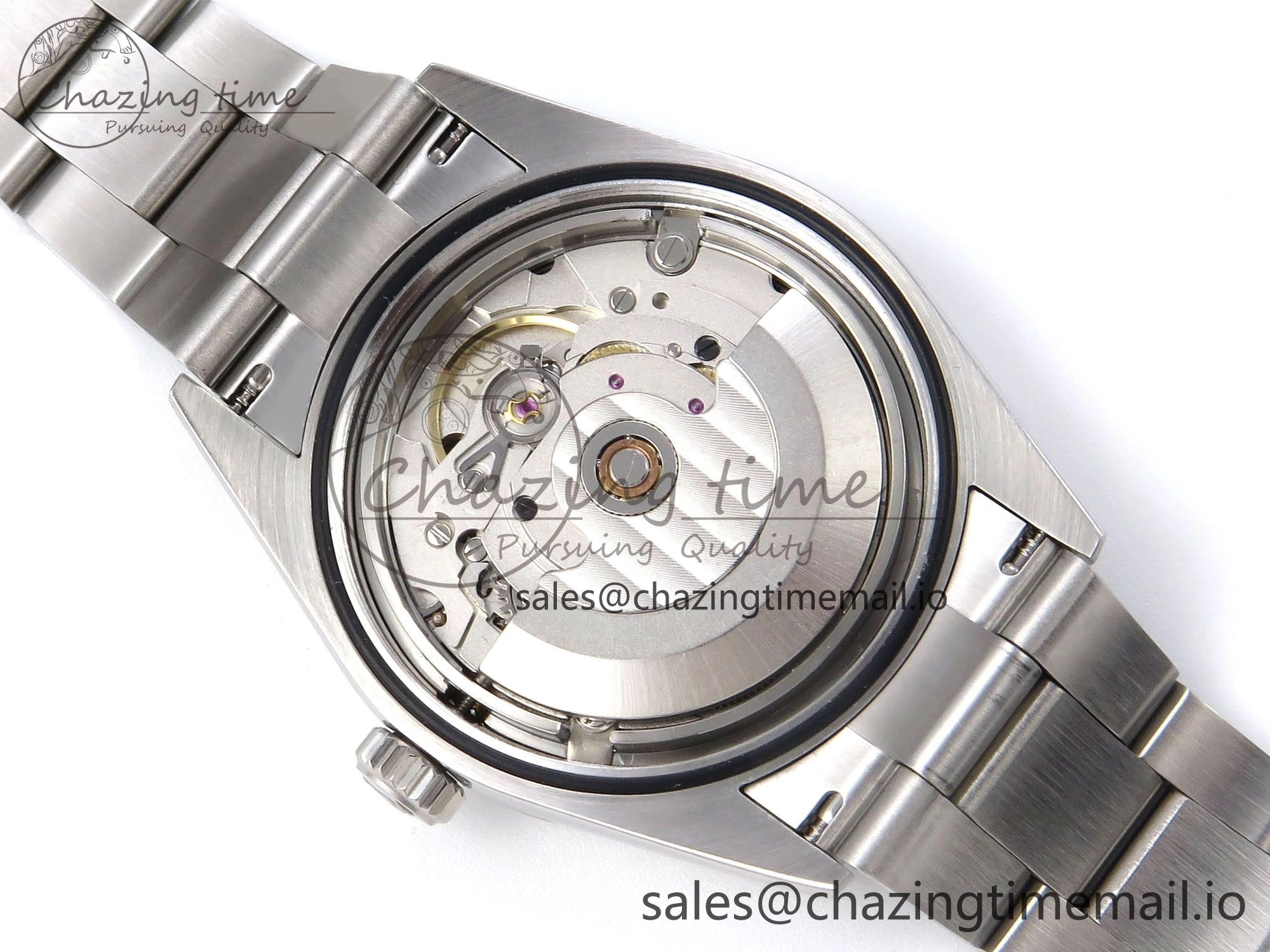 Sustainable Explorer 36 904L Steel KRF 1:1 Best Edition Black Dial on SS Bracelet A 1285