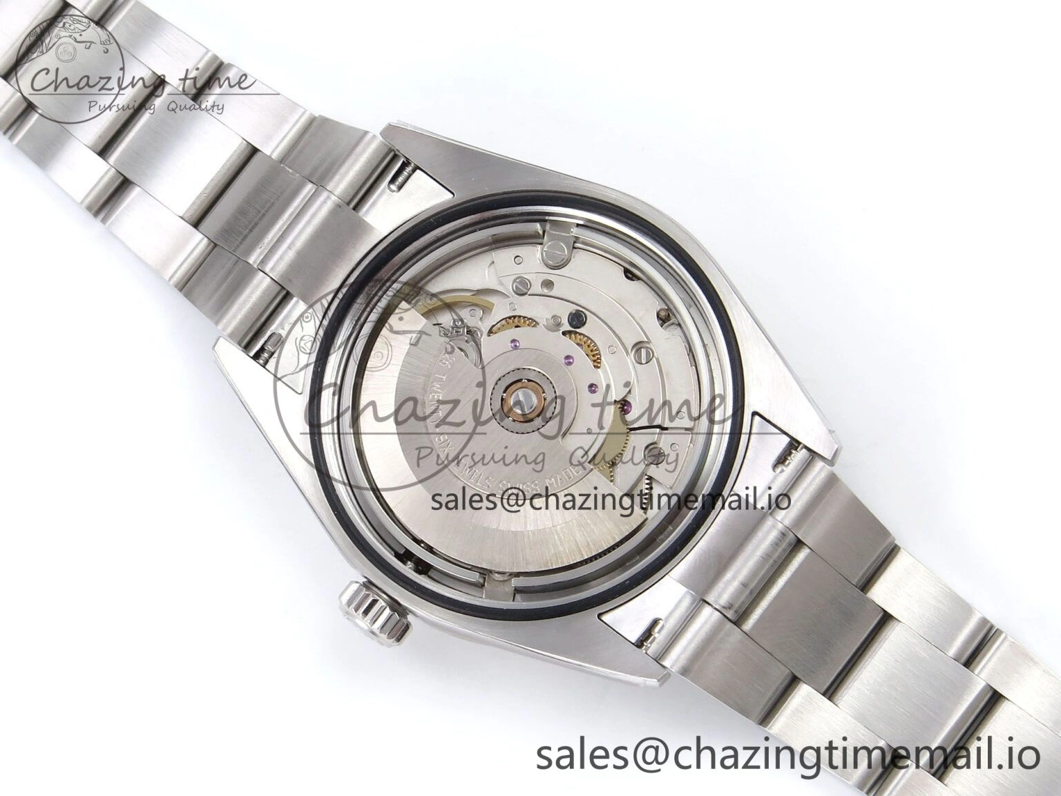 Explorer 36 904L Steel KRF 1:1 Best Edition Black Dial on SS Bracelet SW200 V Sporty 1178