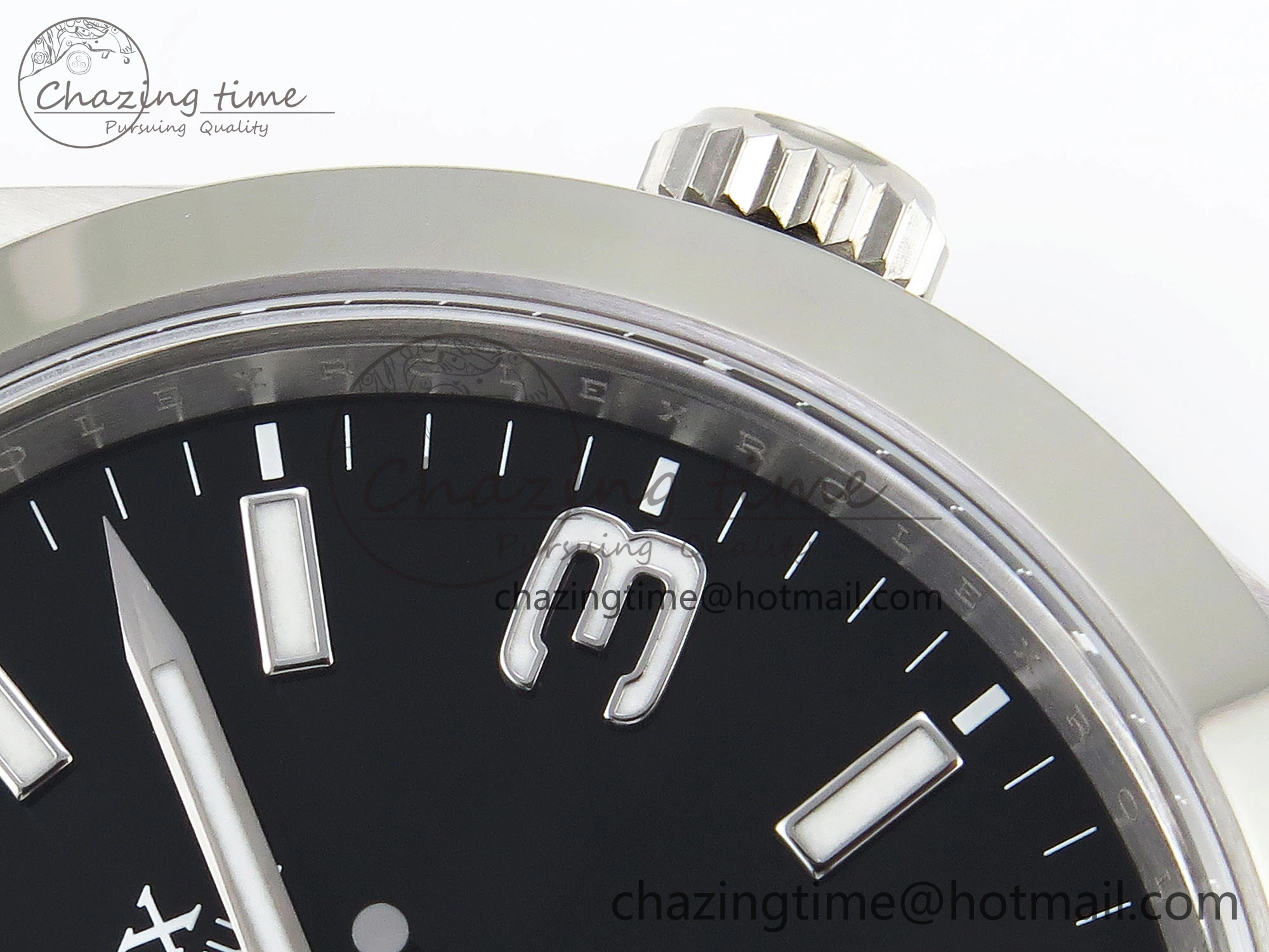Timeless Explorer I 214270 39mm Clean 1:1 Best Edition Black Dial on SS Bracelet VR 1738