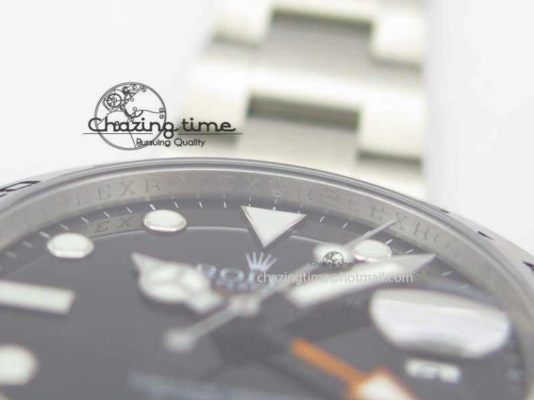 Unisex Explorer II 42mm 216570 1:1 Noob Best Edition Black Dial A3187 (Correct Hand Stack) 3831
