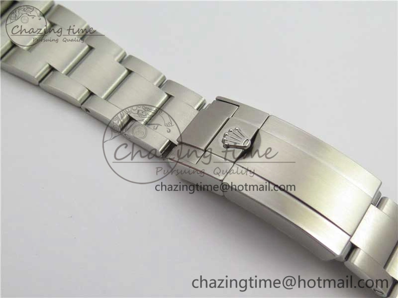 Explorer II 42mm 216570 Black 904L SS GMF 1:1 Best Edition White Dial on Bracelet A3186 (Correct Hand Stack) Comfortable 3241