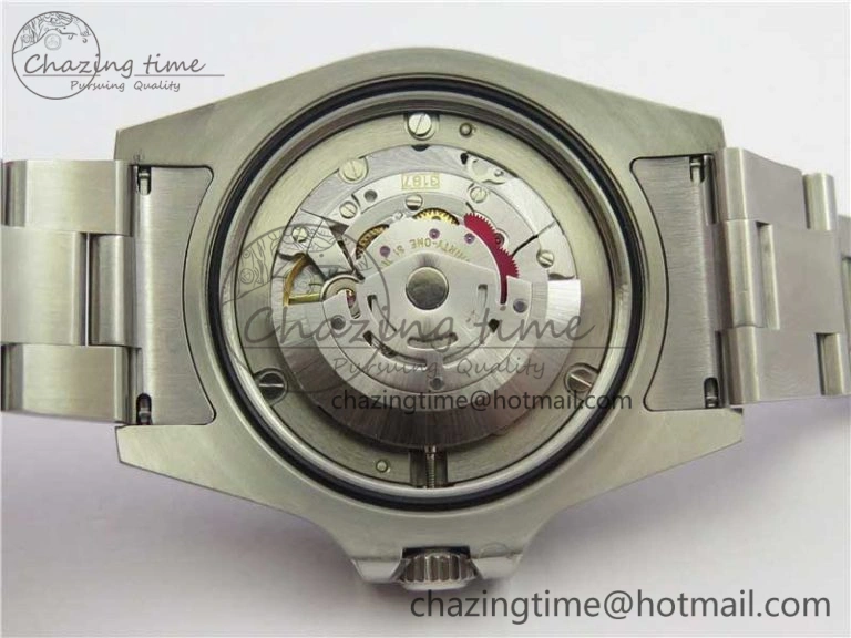 Explorer II 42mm 216570 Black 904L SS GMF 1:1 Best Edition White Dial on Bracelet A3186 (Correct Hand Stack) Comfortable 3241