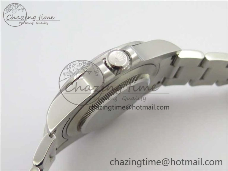 Explorer II 42mm 216570 Black 904L SS GMF 1:1 Best Edition White Dial on Bracelet A3186 (Correct Hand Stack) Comfortable 3241