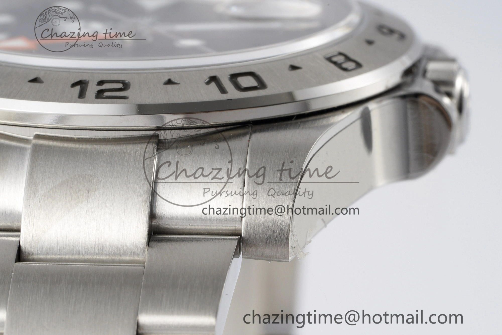 Explorer II 42mm 216570 Black 904L SS JDF 1:1 Best Edition Black Dial on Bracelet VR3285 CHS V DailyWear 2171