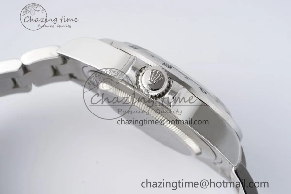Explorer II 42mm 216570 Black 904L SS JDF 1:1 Best Edition White Dial on Bracelet VR3285 CHS V TimelessDesign 2174
