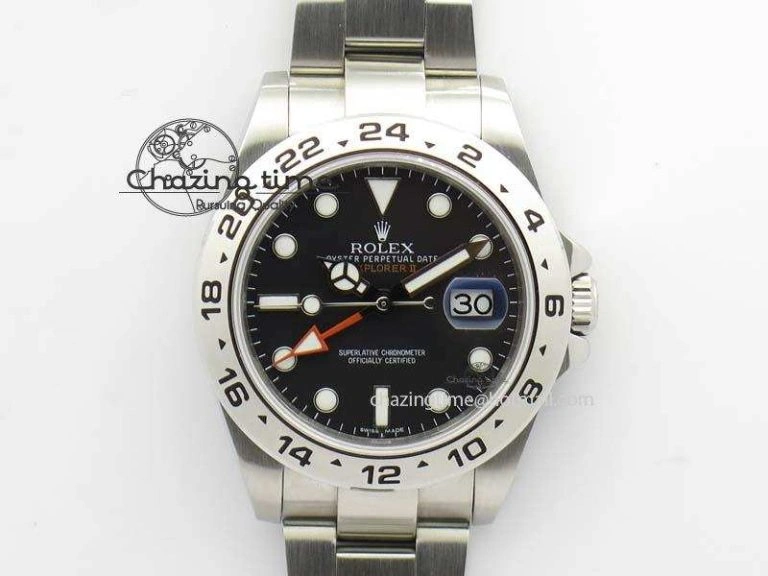 Refined Explorer II 42mm 216570 Bp-Maker Best Edition Black Dial On SS Bracelet A 3778