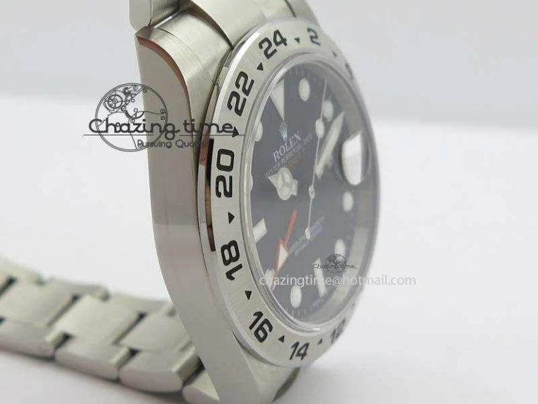 Refined Explorer II 42mm 216570 Bp-Maker Best Edition Black Dial On SS Bracelet A 3778