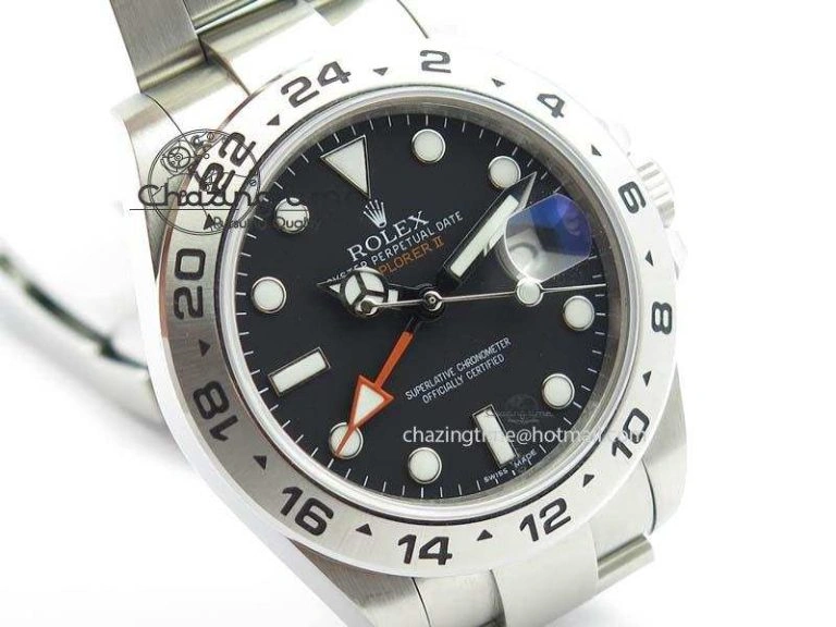 Refined Explorer II 42mm 216570 Bp-Maker Best Edition Black Dial On SS Bracelet A 3778