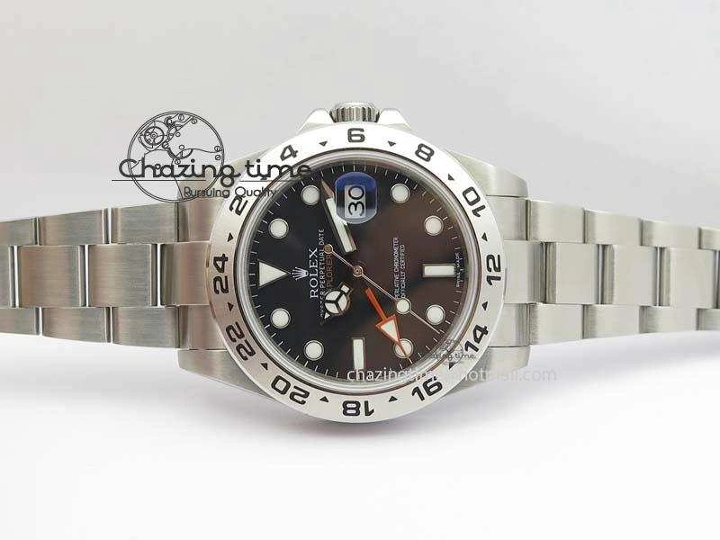 Refined Explorer II 42mm 216570 Bp-Maker Best Edition Black Dial On SS Bracelet A 3778
