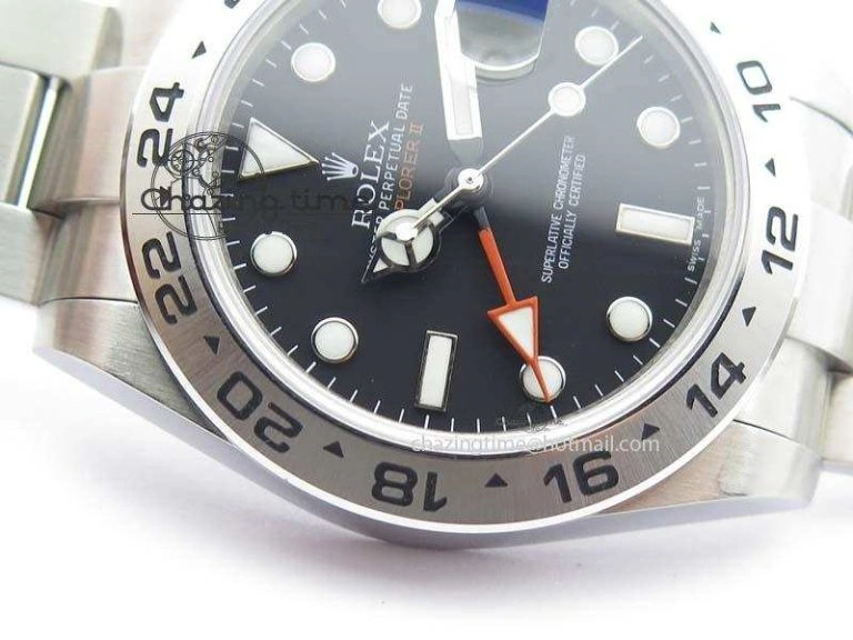 Refined Explorer II 42mm 216570 Bp-Maker Best Edition Black Dial On SS Bracelet A 3778