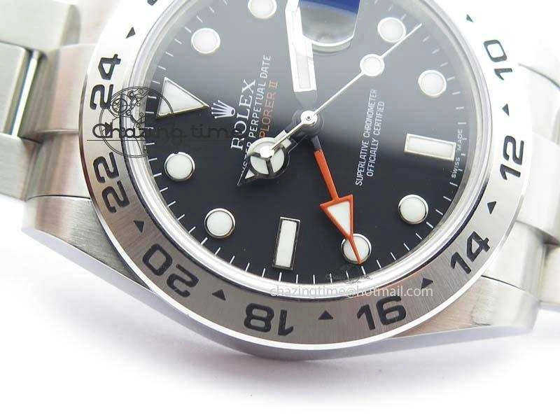 Refined Explorer II 42mm 216570 Bp-Maker Best Edition Black Dial On SS Bracelet A 3778