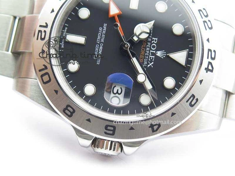 Refined Explorer II 42mm 216570 Bp-Maker Best Edition Black Dial On SS Bracelet A 3778
