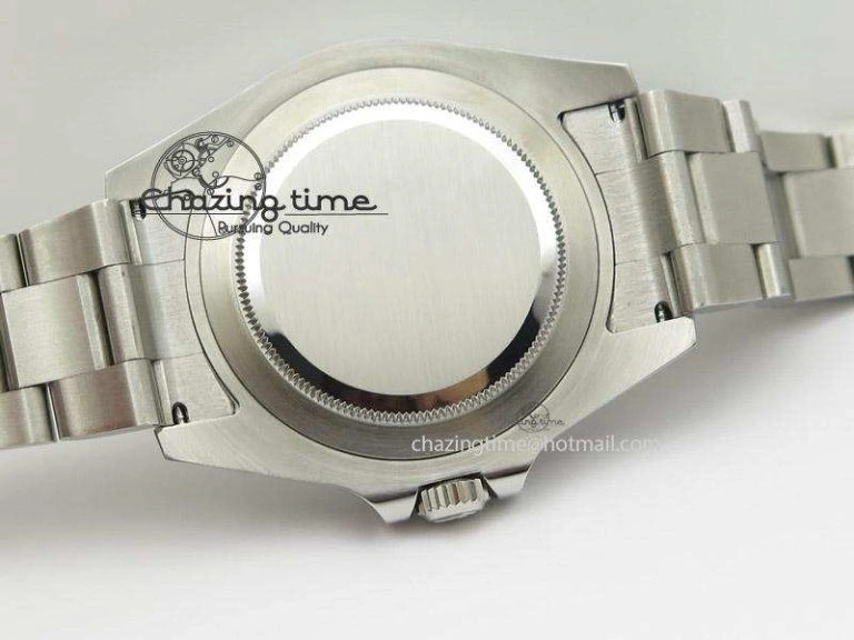 DailyWear Explorer II 42mm 216570 Noob Best Edition Black Dial on SS Bracelet A23J 4039