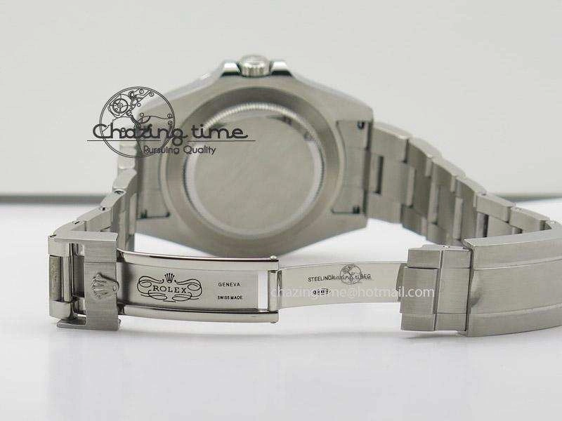 DailyWear Explorer II 42mm 216570 Noob Best Edition Black Dial on SS Bracelet A23J 4039