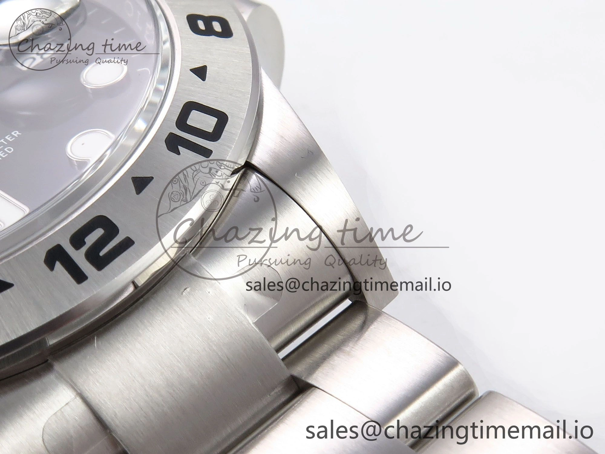 Efficient Explorer II 42mm 226570 904L SS Clean 1:1 Best Edition Black Dial on Bracelet DD3285 CHS 1091