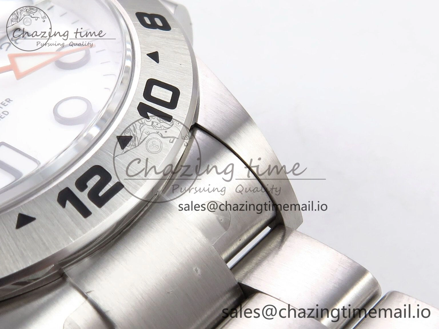 Explorer II 42mm 226570 904L SS Clean 1:1 Best Edition White Dial on Bracelet DD3285 CHS UrbanStyle 1092