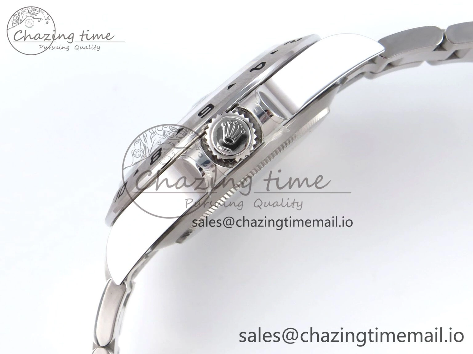WrinkleFree Explorer II 42mm 226570 904L SS QF 1:1 Best Edition Black Dial on Bracelet SH3285-2 CHS 906
