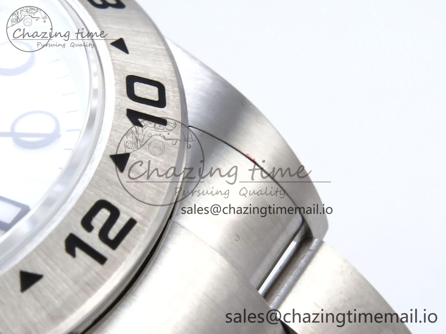 Explorer II 42mm 226570 904L SS QF 1:1 Best Edition White Dial on Bracelet SH3285-2 CHS ZipUp 902