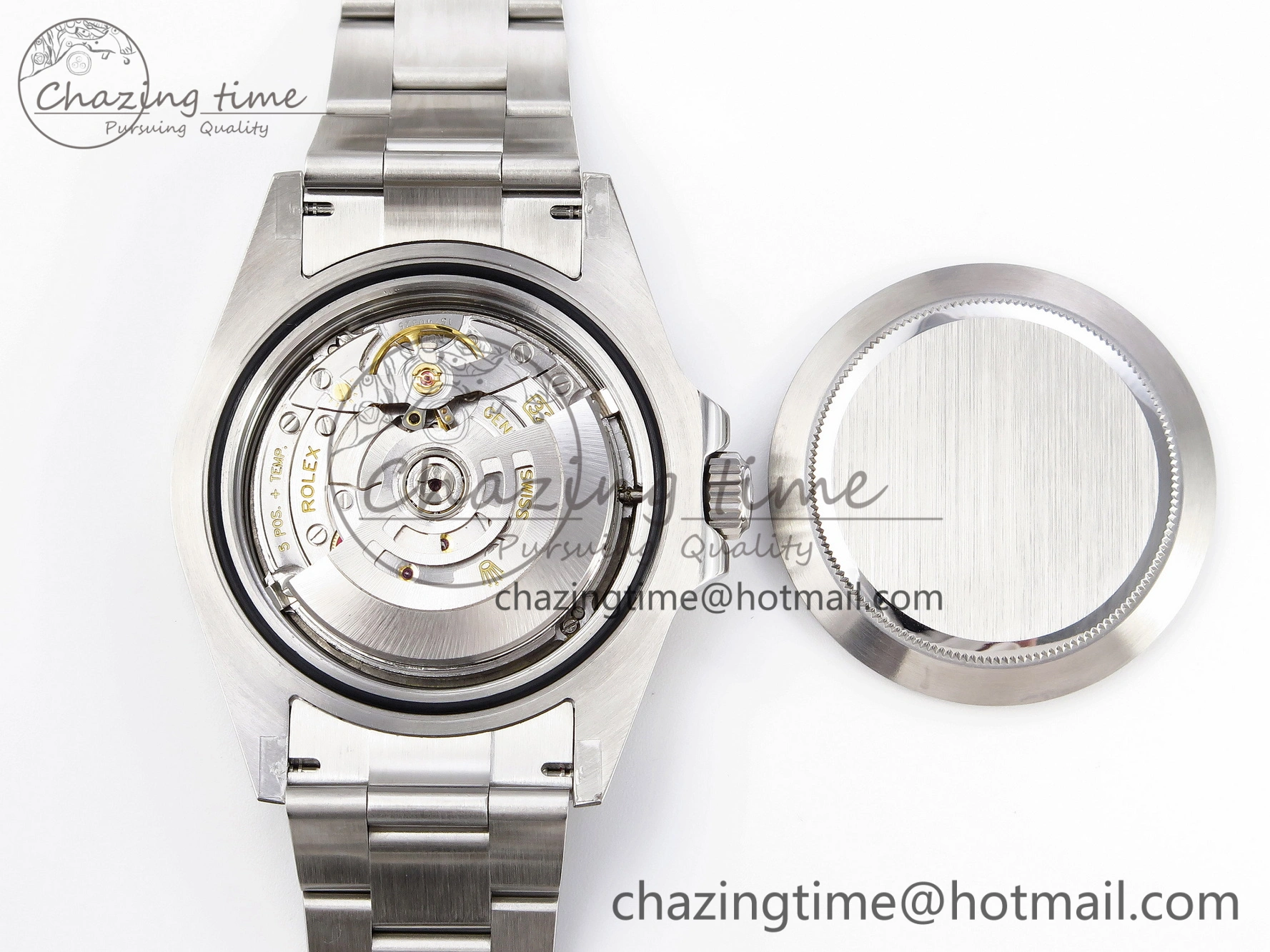 SportInspired Explorer II 42mm 226570 Black 904L SS GMF 1:1 Best Edition Black Dial on Bracelet VR3285 CHS 1903